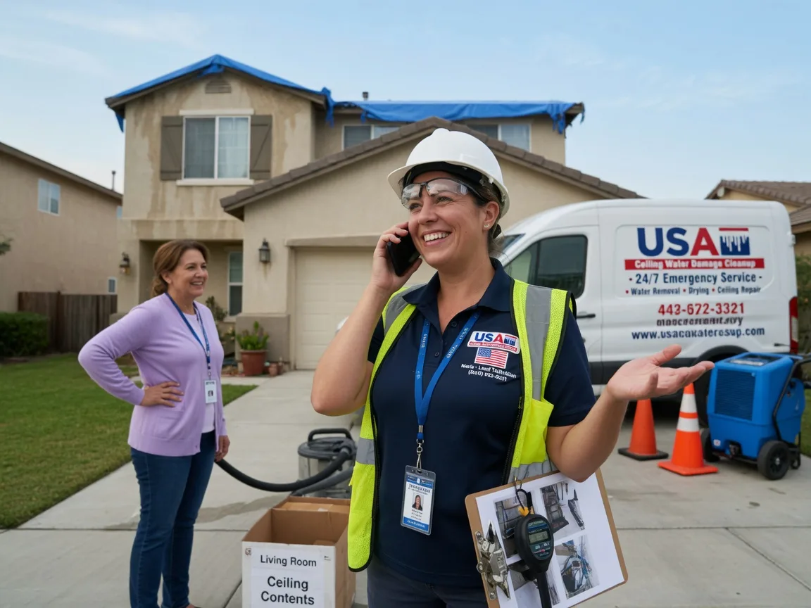 Ceiling Water Damage Restoration Danvers, IL FAQs